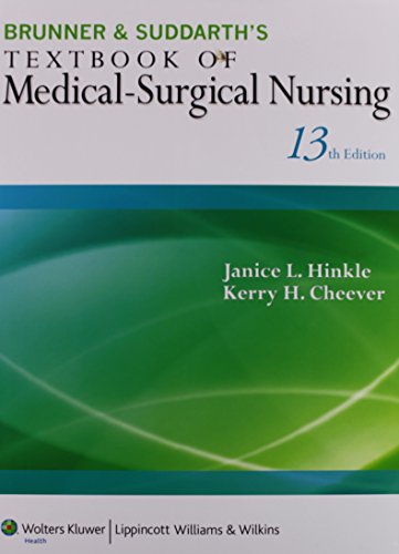 9781469864570: Brunner & Suddarth's Textbook of Medical-Surgical Nursing + Study Guide + PrepU