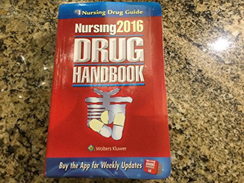 Stock image for Nursing Drug Handbook 2016 for sale by Jenson Books Inc