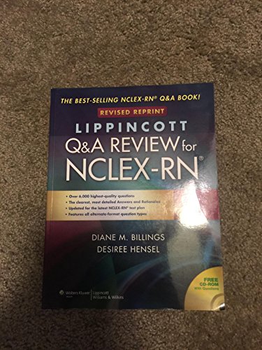 Beispielbild fr Lippincott's Q and A Review for NCLEX-RN zum Verkauf von Better World Books