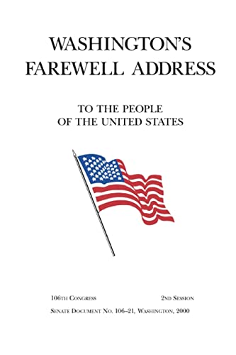 Imagen de archivo de Washington's Farewell Address to the People of the United States a la venta por BooksRun
