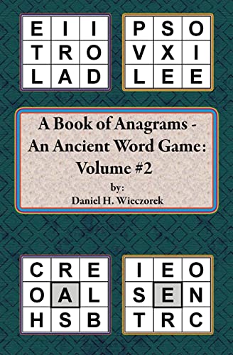 Stock image for A Book of Anagrams An Ancient Word Game Volume 2 for sale by PBShop.store US