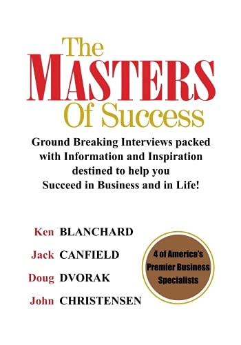 9781470036898: The Masters of Success: 4 of America's Premier Business Specialists