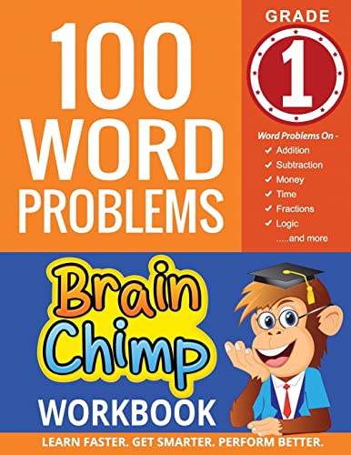 9781470054465: 100 Word Problems: 1st Grade Workbook For Ages 6 - 7