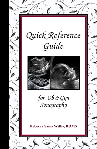 Imagen de archivo de Quick Reference Guide: for Ob & Gyn Sonography a la venta por Revaluation Books