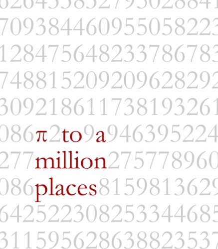 Imagen de archivo de Pi to a million places a la venta por SecondSale