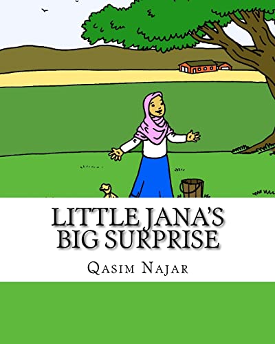 Stock image for Little Jana's Big Surprise: A Story and Coloring Book for Children for sale by THE SAINT BOOKSTORE