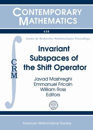 Stock image for Invariant Subspaces of the Shift Operator (Contemporary Mathematics) for sale by Zubal-Books, Since 1961