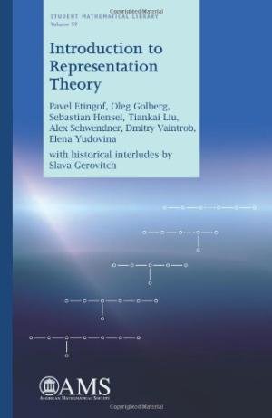 9781470419196: Introduction To Representation Theory