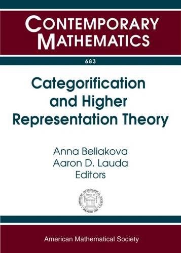 Imagen de archivo de Categorification and Higher Representation Theory Contemporary Mathematics a la venta por PBShop.store UK