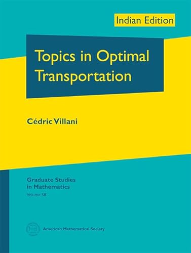 9781470425623: Topics In Optimal Transportation