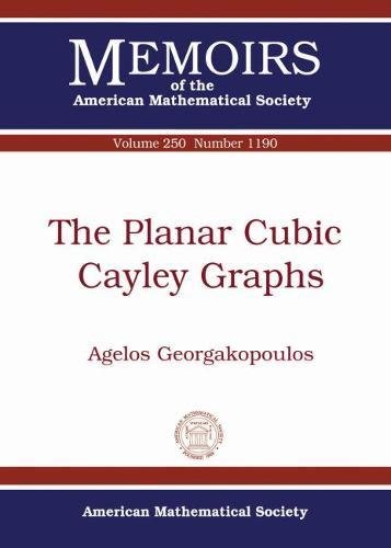 Stock image for The Planar Cubic Cayley Graphs (Memoirs of the American Mathematical Society) for sale by Zubal-Books, Since 1961