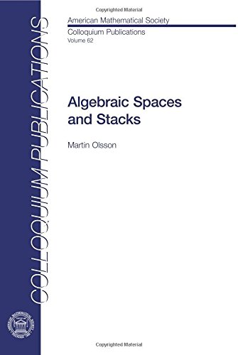 Beispielbild fr Algebraic Spaces and Stacks. Colloquium Publications Volume 62. American Mathematical Society. zum Verkauf von Antiquariaat Ovidius
