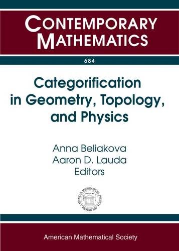 Imagen de archivo de Categorification in Geometry, Topology, and Physics Contemporary Mathematics a la venta por PBShop.store US