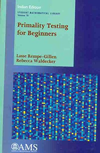 9781470438425: Primality Testing For Beginners