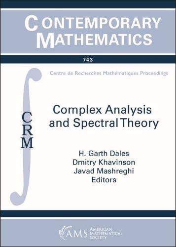 Imagen de archivo de Complex Analysis and Spectral Theory a la venta por Blackwell's