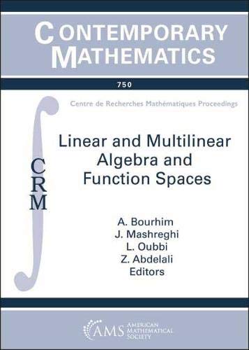 Stock image for Linear and Multilinear Algebra and Function Spaces for sale by Blackwell's