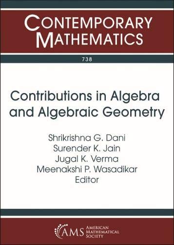 Beispielbild fr Contributions in Algebra and Algebraic Geometry zum Verkauf von Blackwell's