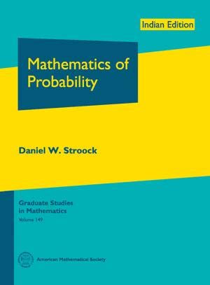 Stock image for Mathematics of probability for sale by dsmbooks