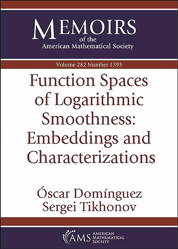 Beispielbild fr Function Spaces of Logarithmic Smoothness zum Verkauf von Blackwell's