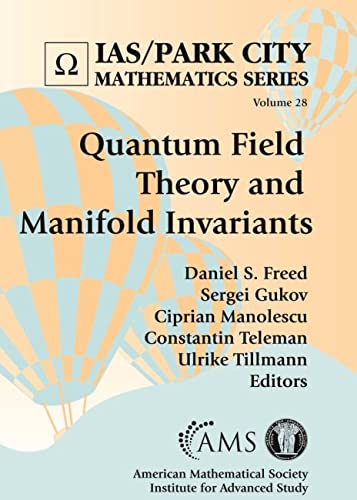 9781470461232: Quantum Field Theory and Manifold Invariants