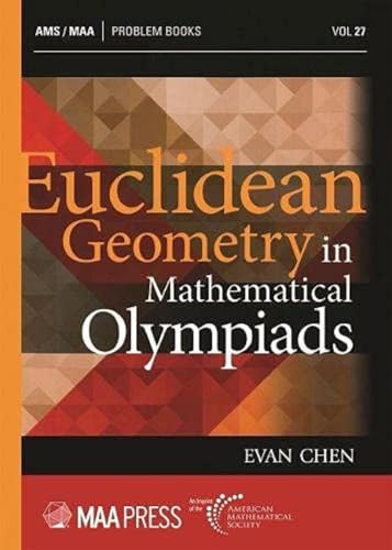 9781470466206: Euclidean Geometry in Mathematical Olympiads (Problem Books)