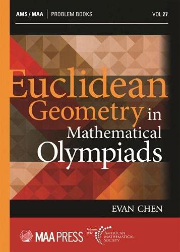 9781470466206: Euclidean Geometry in Mathematical Olympiads (Problem Books)