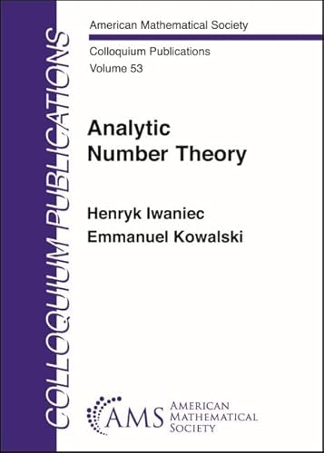 9781470467708: Analytic Number Theory (Colloquium Publications)