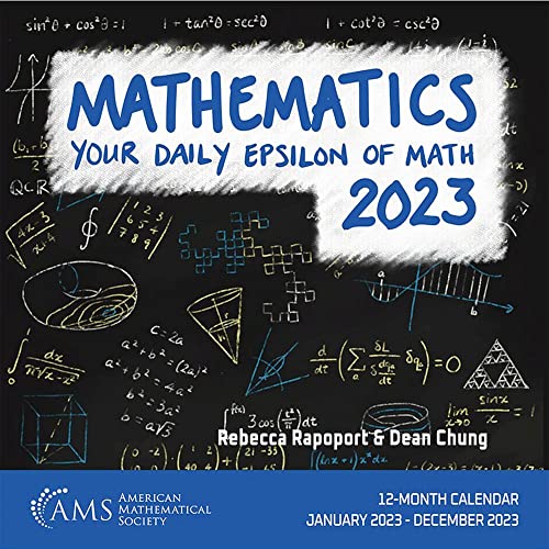 Beispielbild fr Mathematics 2023: Your Daily Epsilon of Math zum Verkauf von PBShop.store US