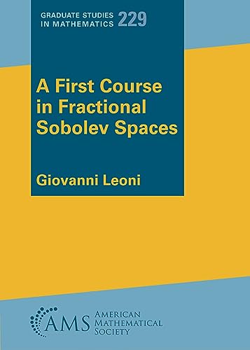 Immagine dell'editore per A First Course in Fractional Sobolev Spaces venduto da Revaluation Books