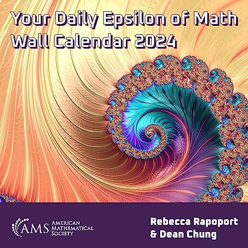 Beispielbild fr Your Daily Epsilon of Math Wall Calendar 2024 zum Verkauf von PBShop.store US