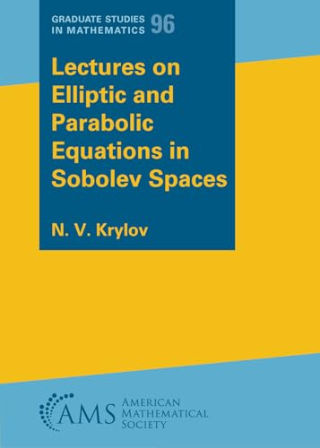 9781470479787: Lectures on Elliptic and Parabolic Equations in Sobolev Spaces (Graduate Studies in Mathematics)