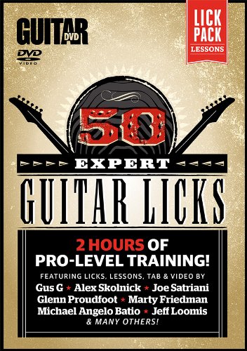 9781470610159: 50 Expert Guitar Licks [Alemania] [DVD]