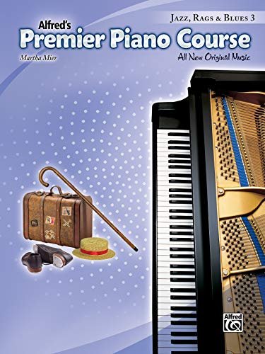 Beispielbild fr Premier Piano Course Jazz, Rags & Blues, Bk 3: All New Original Music (Premier Piano Course, Bk 3) zum Verkauf von HPB-Diamond