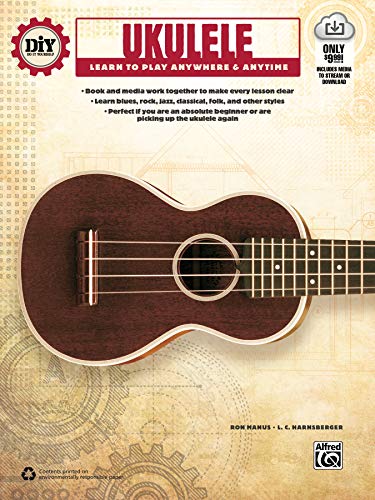 Beispielbild fr DiY (Do It Yourself) Ukulele : Learn to Play Anywhere and Anytime, Book and Online Video/Audio zum Verkauf von Better World Books