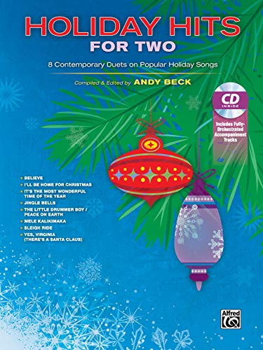 9781470611576: Holiday Hits for Two: 8 Contemporary Duets on Popular Holiday Songs, Book & CD (For Two Series)
