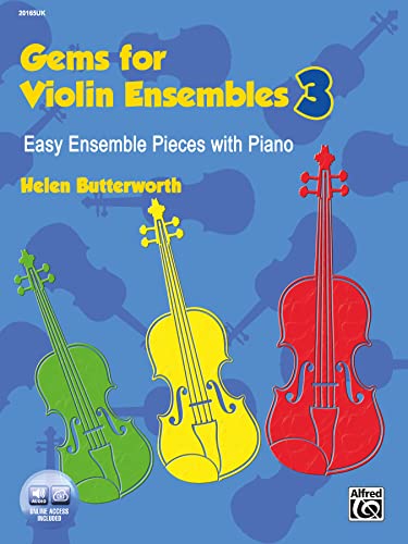9781470611897: Gems for Violin Ensembles 3