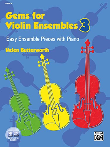 Stock image for Gems for Violin Ensembles 3 With CD for sale by Revaluation Books