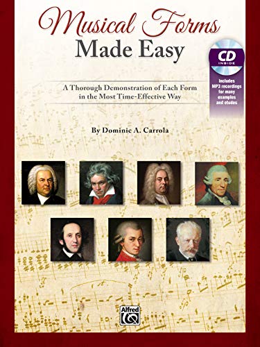 Beispielbild fr Musical Forms Made Easy: A Thorough Demonstration of Each Form in the Most Time-Effective Way, Book & Online Audio zum Verkauf von MusicMagpie