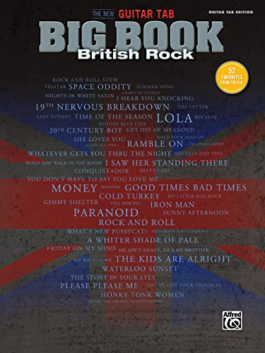 Imagen de archivo de The New Guitar Big Book of Hits -- British Rock: 52 Favorites from the U.K. a la venta por Magers and Quinn Booksellers