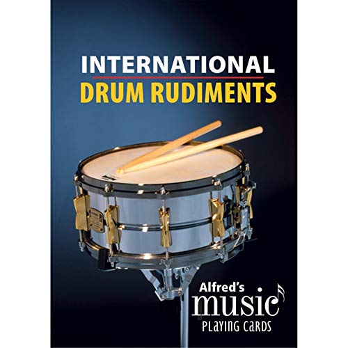 9781470618568: Alfred's Music Playing Cards -- International Drum Rudiments: 1 Pack, Card Deck