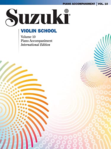 Beispielbild fr Suzuki Violin School Piano Acc., Volume 10 zum Verkauf von Magers and Quinn Booksellers
