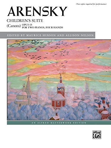 Beispielbild fr Children's Suite (Canons), Op. 65 zum Verkauf von Better World Books