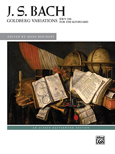 9781470622800: Bach -- Goldberg Variations, BWV 988 (Alfred Masterwork Edition)