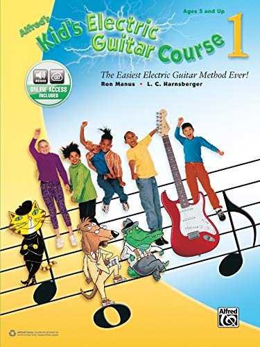 9781470623845: Kids Elec Guitar Course 1 (Alfred's Kid's Electric Guitar Course)