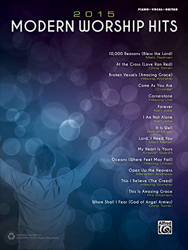 9781470623951: 2015 Modern Worship Hits: Piano/Vocal/Guitar