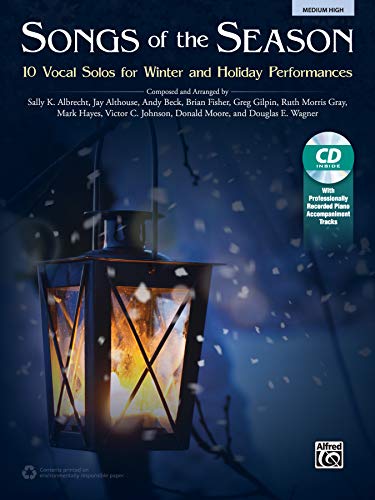 Imagen de archivo de Songs of the Season: 10 Vocal Solos for Winter and Holiday Performances (Book & CD) a la venta por Magers and Quinn Booksellers