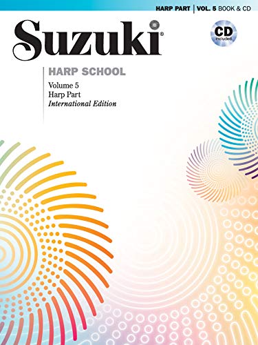 9781470629731: Suzuki Harp School Book & CD Volume 5: International Edition