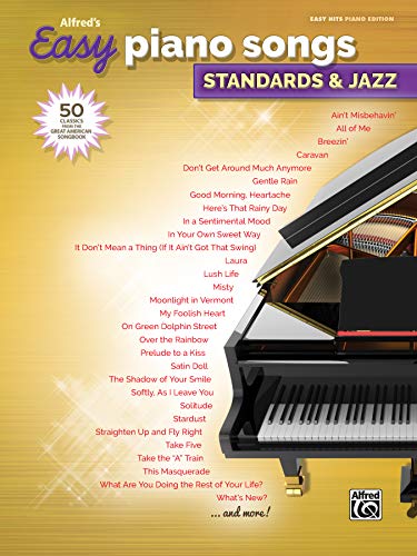 Beispielbild fr Alfred's Easy Piano Songs -- Standards &amp; Jazz zum Verkauf von Blackwell's