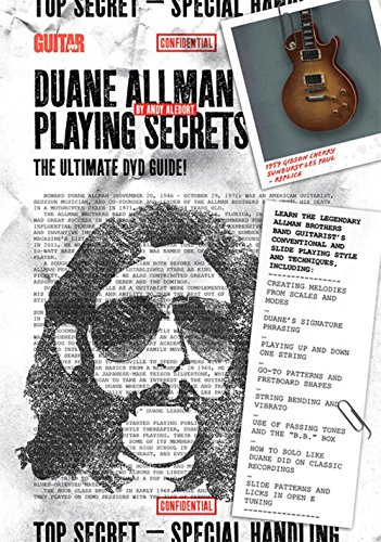 Beispielbild fr Duane Allman Playing Secrets: The Ultimate Dvd Guide zum Verkauf von Revaluation Books
