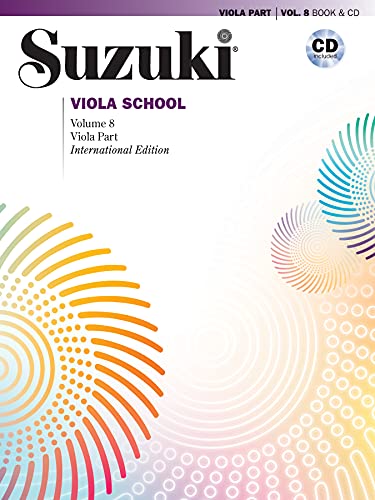 9781470634834: Suzuki Viola School Volume 8: Viola Part, Book & CD: VOL 8